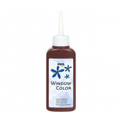 Barva na sklo WINDOW COLOR 80 ml tmavě hnědá