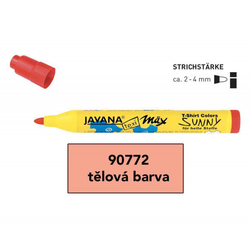 Fix JAVANA Texi Max SUNNY Medium 2-4 mm tělová barva