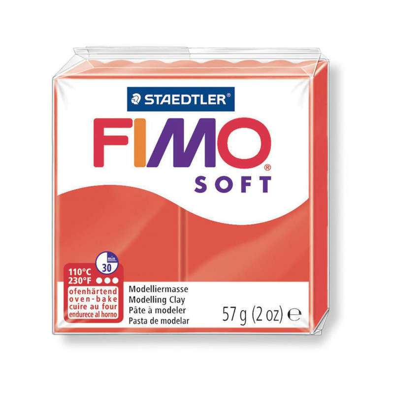 FIMO soft červená 57g