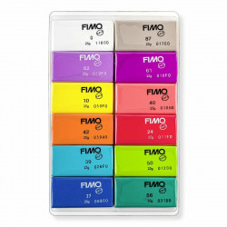 FIMO Soft sada 12 barev 25 g BRILLIANT