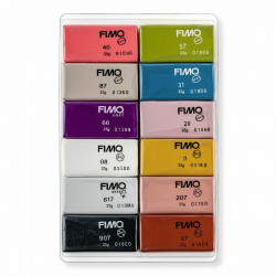 FIMO soft sada 12 barev 25 g FASHION