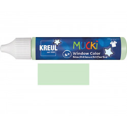 Barva na sklo MUCKI WINDOW COLOR 29 ml v tubě svítící ve tmě