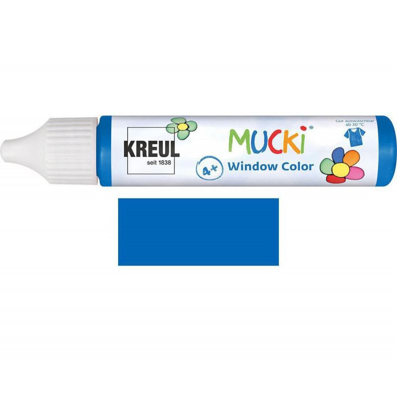 Barva na sklo MUCKI WINDOW COLOR 29 ml v tubě tmavě modrá