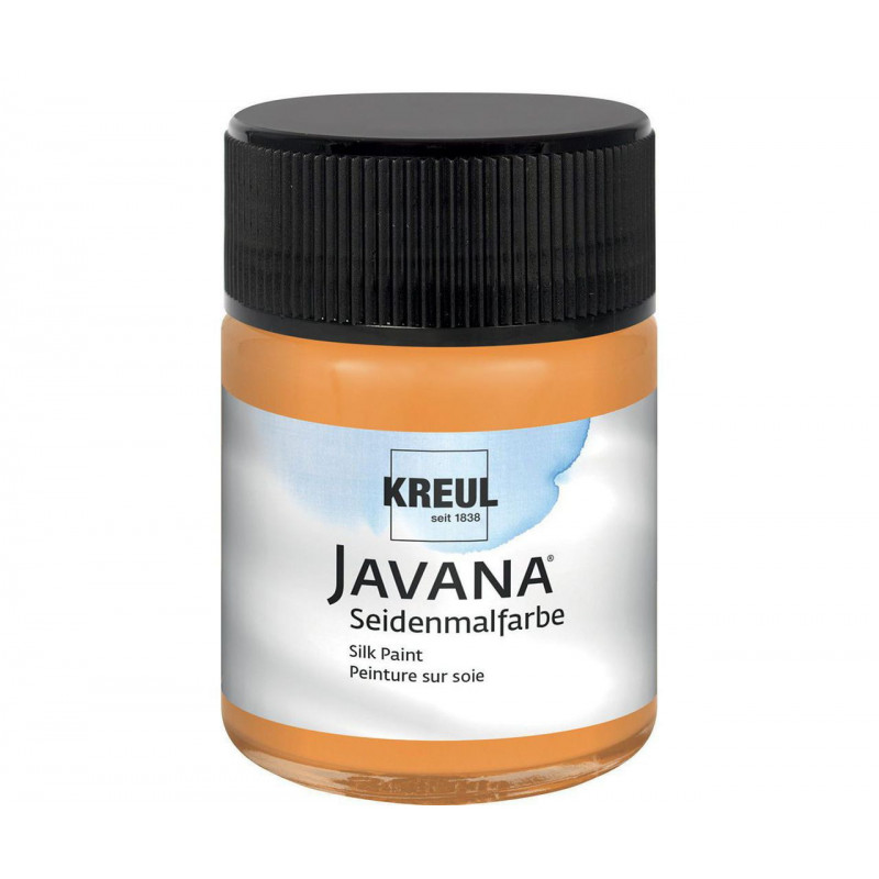 Barva na hedvábí JAVANA 50 ml oranžová