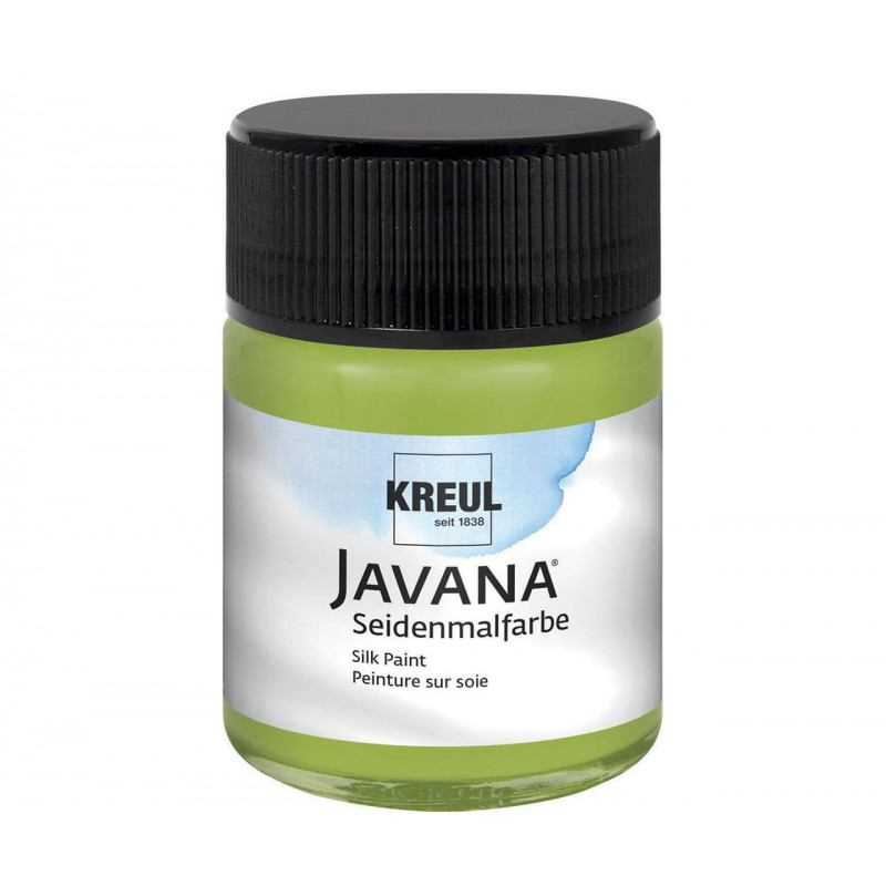 Barva na hedvábí JAVANA 50 ml májová zelená