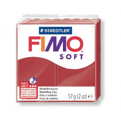 FIMO soft vánoční červená 57g