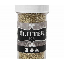 Glitter třpytky 20 g zlatý