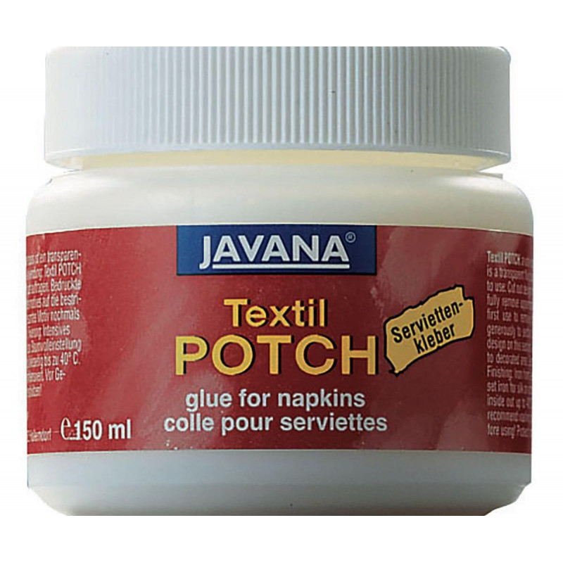 Lepidlo na textil JAVANA TEXTIL POTCH 150 ml