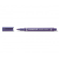 Metalický popisovač fialový STAEDTLER 1-2 mm kuželový hrot