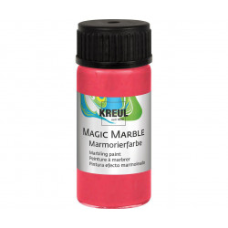 Mramorovací barva Magic Marble 20 ml metalická červená