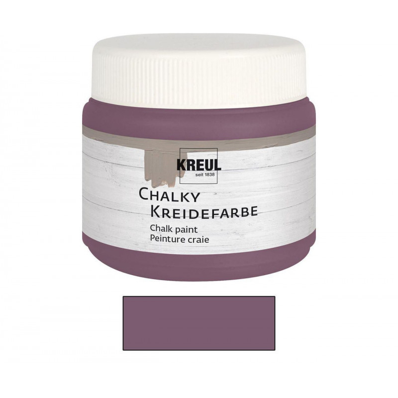 Křídová barva CHALKY PAINT 150 ml purpurová čistá