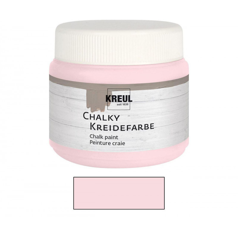 Křídová barva CHALKY PAINT 150 ml růžová mademoiselle