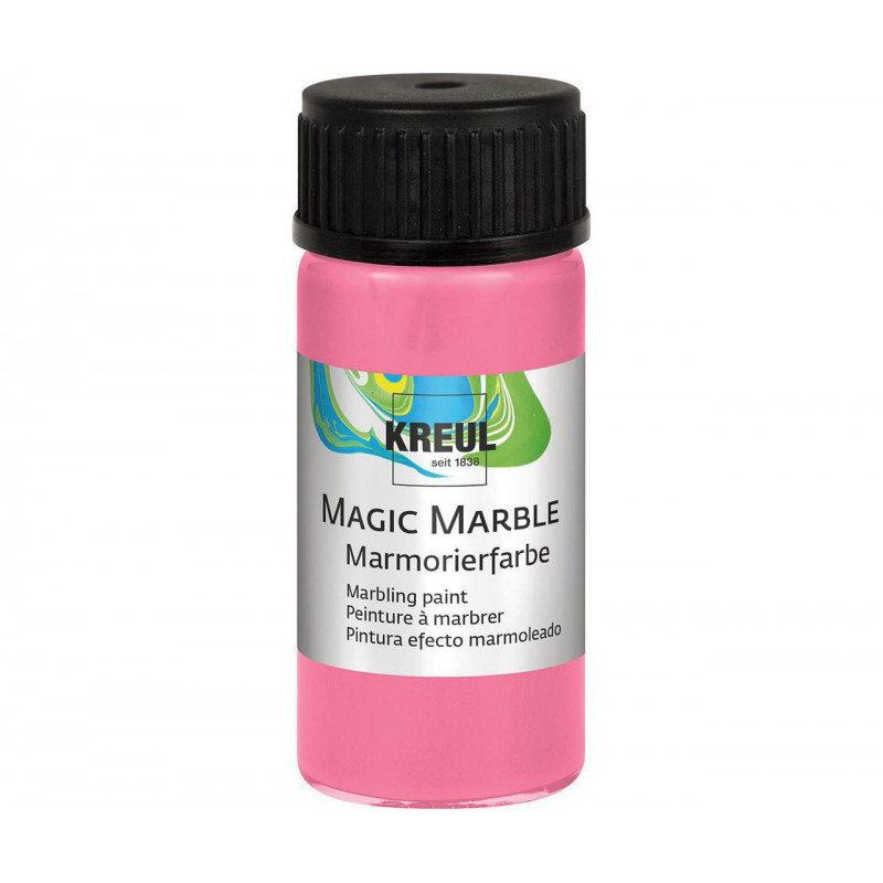 Mramorovací barva Magic Marble 20 ml růžová