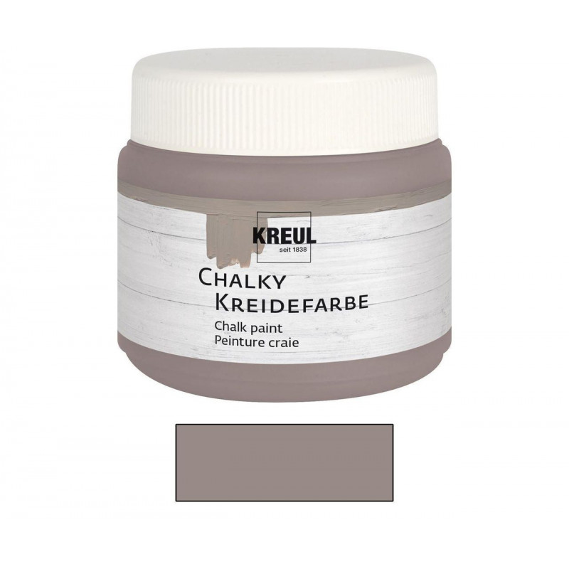 Křídová barva CHALKY PAINT 150 ml mléčná mokka