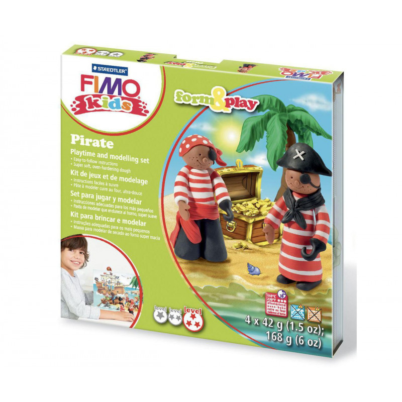 Sada FIMO kids Form & Play Piráti