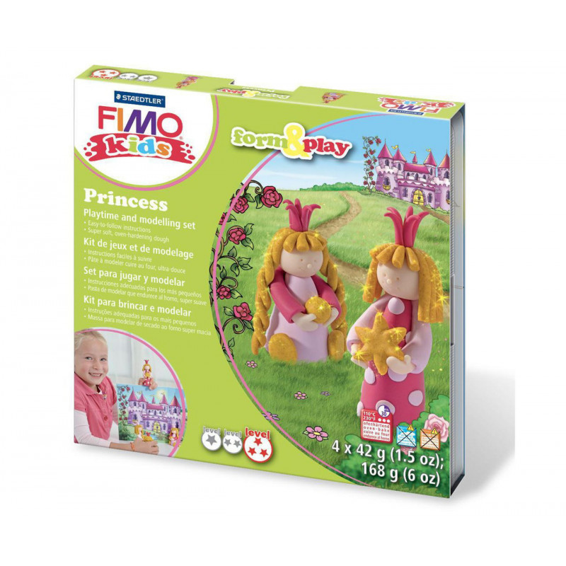 Sada FIMO kids Form & Play Princezny