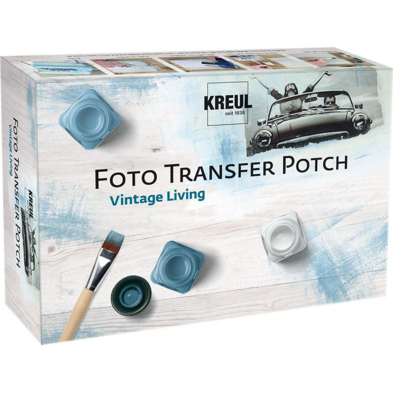 Sada Foto Transfer Potch Vintage Klasika