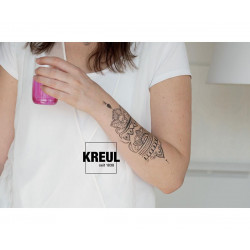 Sada Tetovací fix KREUL Tattoo Pen 4 ks KOTVA HVĚZDA MOTÝL