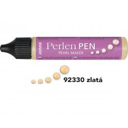 Perlen Pen perlový popisovač 29 ml zlatý