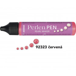 Perlen Pen perlový popisovač 29 ml červený