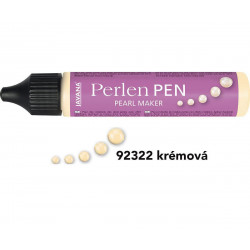 Perlen Pen perlový popisovač 29 ml krémový