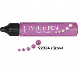 Perlen Pen perlový popisovač 29 ml růžový