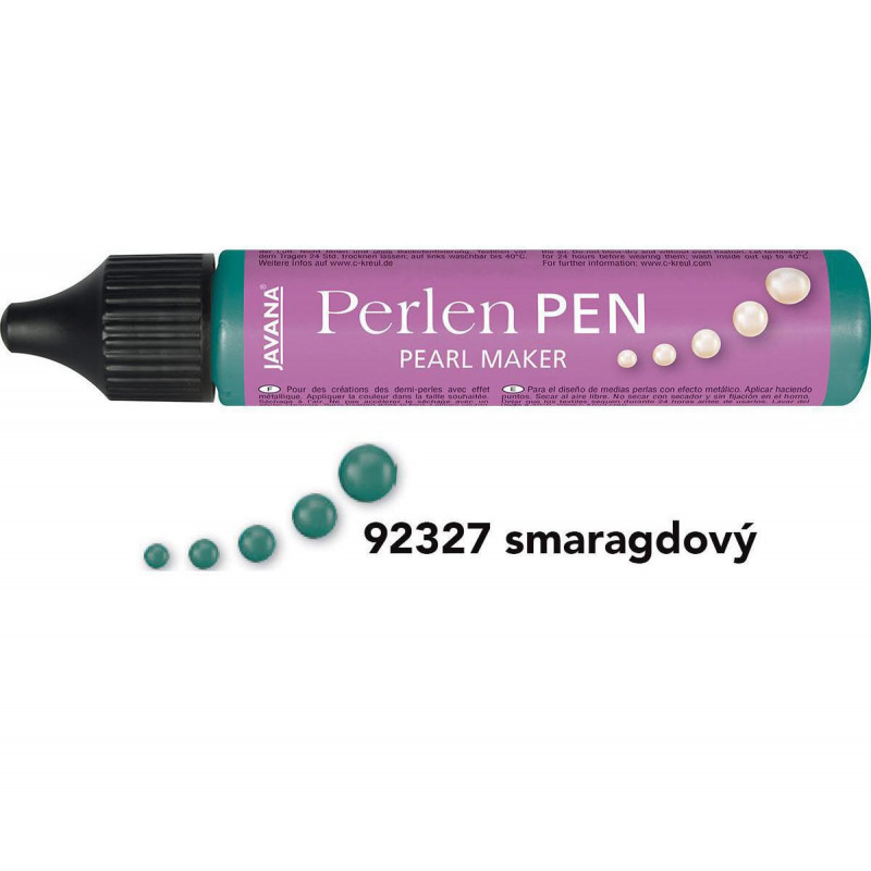 Perlen Pen perlový popisovač 29 ml smaragdový