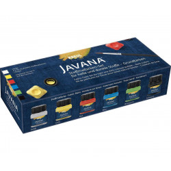 Sada barev na světlý a tmavý textil JAVANA 6 x 20 ml - základní