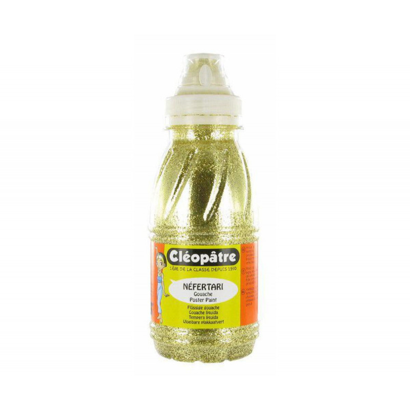 Třpytivý gel Cleopatre 250 ml Zlatá