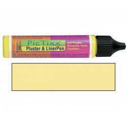 Plustrovací pero PicTixx Pluster & LinerPen 29 ml svítící ve tmě