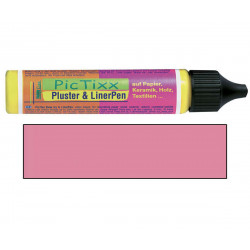 Plustrovací pero PicTixx Pluster & LinerPen 29 ml růžová