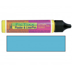 Plustrovací pero PicTixx Pluster & LinerPen 29 ml nebesky modrá