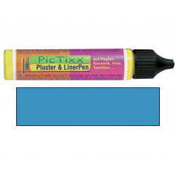 Plustrovací pero PicTixx Pluster & LinerPen 29 ml modrá