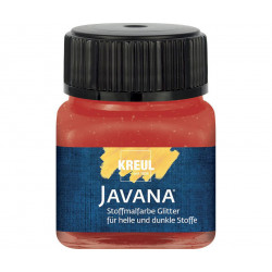 Sada Barva na textil třpytivá JAVANA 6 x 20 ml - základní