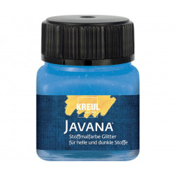 Sada Barva na textil třpytivá JAVANA 6 x 20 ml - základní