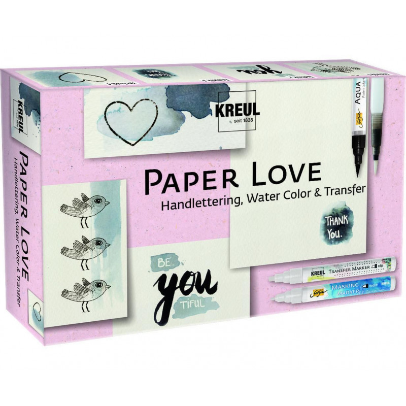 Sada PaperLove KREUL pro handlettering 6 ks