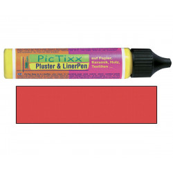 Plustrovací pero PicTixx Pluster & LinerPen 29 ml jahodová