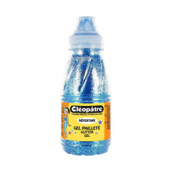 Třpytivý gel Cleopatre 250 ml Modrá