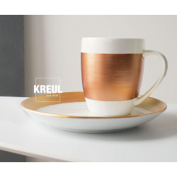 Sada barev na sklo a porcelán KREUL metallic 6 x 20 ml