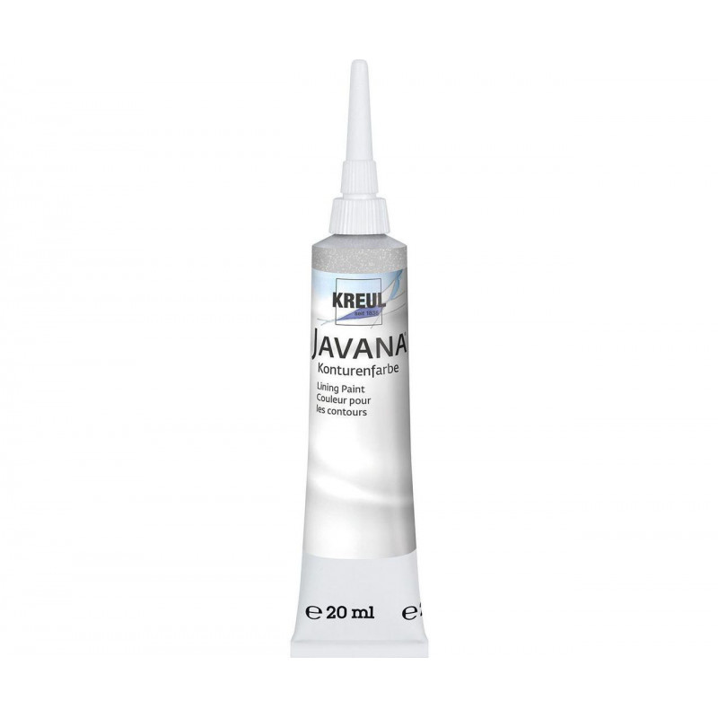 Kontura Barevná Javana 20ml Perleťová Stříbrná, CK 813620