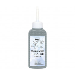 Barva Na Sklo Window Color 80ml Stříbrná Kontura Neprůhledná, CK 42773