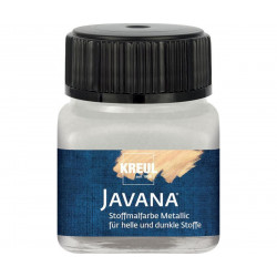 Barva Na Textil Metalická Javana 20ml Stříbrná, CK 92416