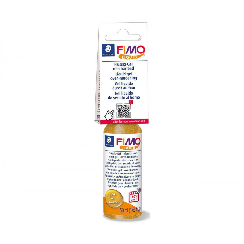 FIMO LIQUID Deco gel ZLATÝ 50 ml