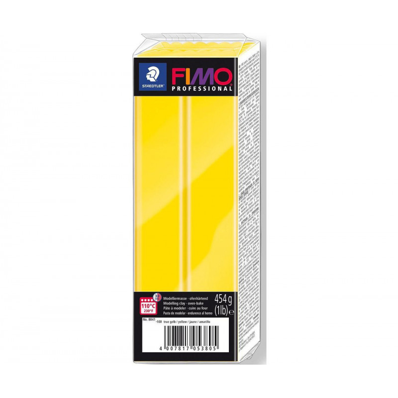 FIMO professional ŽLUTÁ ZÁKLADNÍ 454 g blok