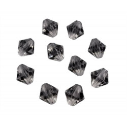 10g Plastové Korálky Cínovky / Sluníčko 8x8mm Broušené, FIMO