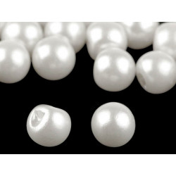 10ks Perla K Našití / Knoflík Ø12mm Knoflíky Svatební Šaty Zapínání, Textilní Galanterie