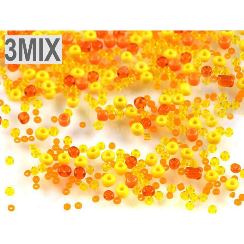 50g Mix Rokajl 2-4mm Mix Korálky