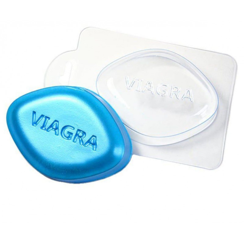 Plastová formička tvořítko na mýdlo želé, čokoládu svíčky motiv - pilulka Viagra 93 x 68 x 25 mm 1 kus