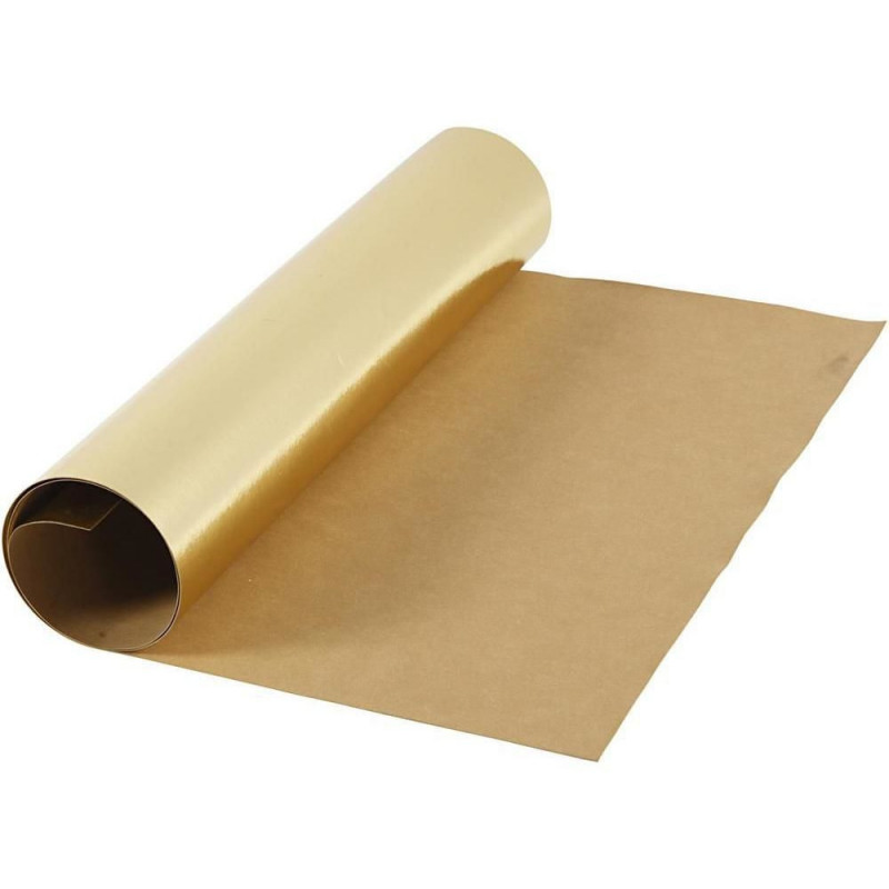 Faux Leather Paper Gold CC 498948