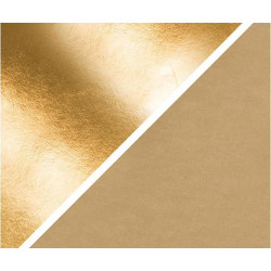 Faux Leather Paper Gold CC 498948